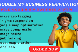 setup google my business profile verification local citation seo reinstate gmc