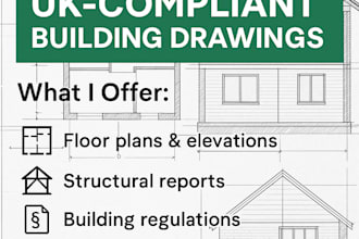 do UK building regs drawing, home extension drawing for UK planning application