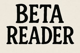 proofread and beta read your manuscript quickly