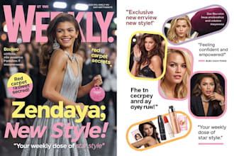 magazine design catalog booklet newsletter flyer, brochure layout catalogue