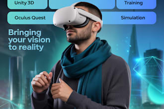 develop your ideas into VR xr oculus quest unity 3d