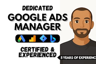 be google ads campaign manager and marketing expert
