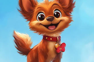 do your portrait or your character in disney style