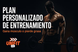 create a personalized workout and nutrition plan to transform your body
