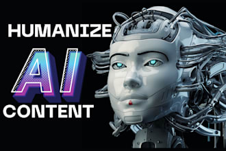 humanize ai content, rewrite, and humanize ai chatgpt content, humanize content