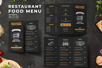 design attractive restaurant flyer restaurant menu food flyer and poster design