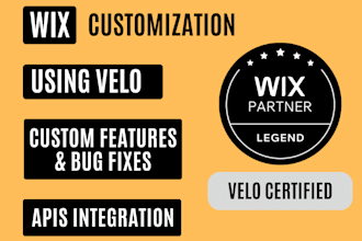 customize your wix website using wix velo code, databases