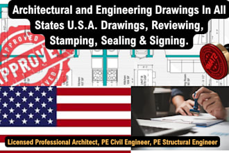 draw pe stamp architectural adu tekla mep roof drainage slope plan city permits