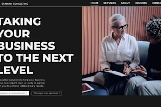 build squarespace mentorship website counselor advisory innovation fitness site