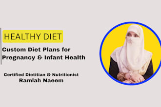 create customized pregnancy diet plans for each trimester