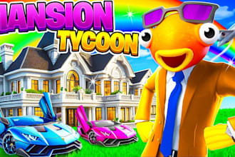 build a fortnite map, pvp map, tycoon map, boxfight map, uefn map, creative map
