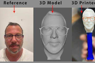 create realistic 3d printable sculpt, 3d character statue, 3d action figure