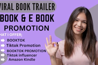 promote your book on my booktok account