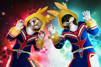 do 3d furry avatar, fursona, vr avatar vrc furry vrchat avatar furry nsfw avatar