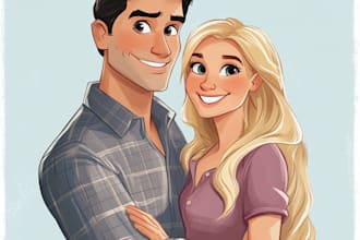 draw you a beautiful harry potter disney portrait
