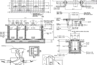 design storm water drainage, grading, erosion control plans in autocad, civil 3d