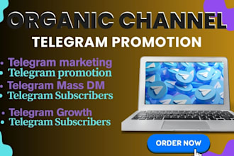 grow telegram group or channel with real and active telegram subscribers