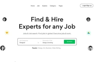 create recruitment website, job board website and healthcare staffing website