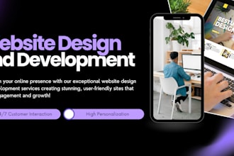 built a customized web page for your business