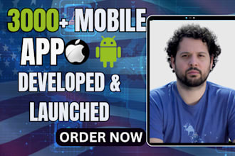 develop a custom mobile app, ai mobile app, android app flutter ios developer