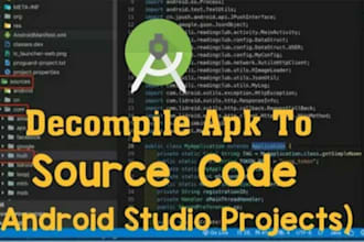 decompile eas files and unlock the source code, eas, apk, forex bot