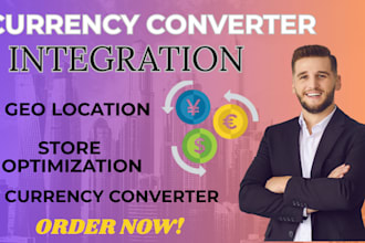setup currency converter geo location charger fix bugs in your shopify store