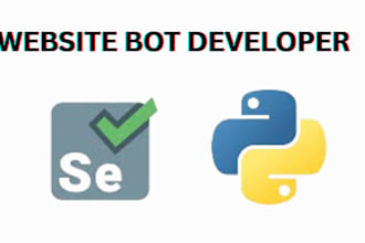 develop complete automated bot for website, check out bot, purchase bot