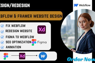 convert figma to webflow, be expert webflow designer webflow website developer
