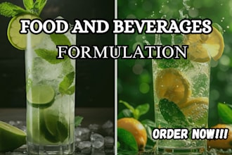 formulate beverage juice smoothie and soft drink energy drink food recipes