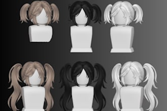create and design roblox hair and accessories