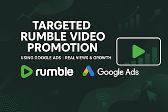 do targeted rumble video promotion using google ads
