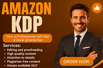 ghostwrite self help and business ebooks for amazon KDP