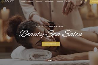 build squarespace spa website skincare beauty website medical clinic website