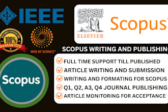 write and publish in a scopus q1, q2, q3, q4 scopus or abdc journal