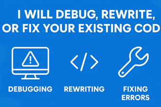 develop or debug, HTML, CSS, java script, python, PHP, sql code