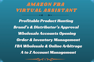 manage your amazon wholesale and online arbitrage account
