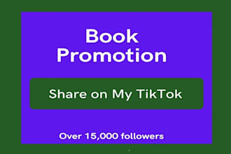 promote your romance ebook or novel on my booktok tiktok account