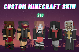 create a custom minecraft skin