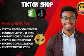 set up tiktok shop, shopify tiktok dropshipping, and promote with ads