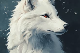 draw furry or scalie art of your character