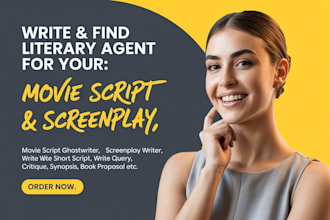 be scriptwriter, movie script,  screenplay, short film script, tv series, pilot