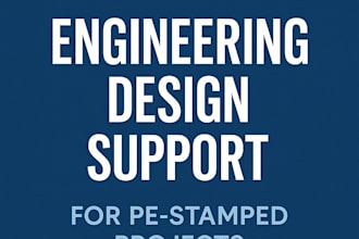 provide structural engineering with pe stamp for city permits in california