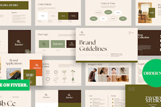 set up design minimalist luxury business logo design branding kit brand identity