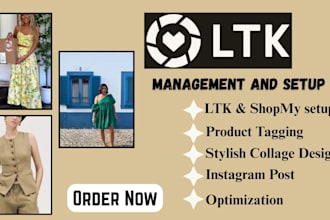 find products, design collages and manage ltk account