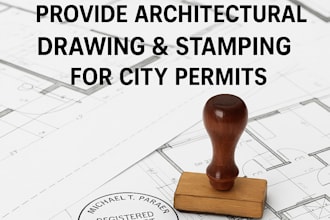 provide structural engineering with pe stamp for city permits in californ