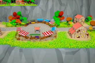 3d realistic and stylize game environment ,level design,3d environment unity,ue5
