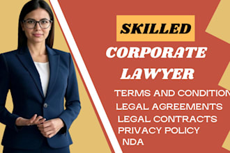 draft legal contract, nda, terms and condition, agreement