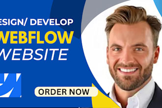 design or develop webflow website  webflow expert figma to webflow