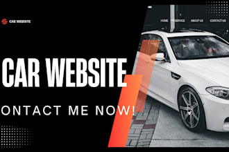 design redesign car rental website, landing page, car website, booking website