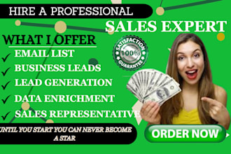 generate targeted business leads email listings and b2b data enrichment